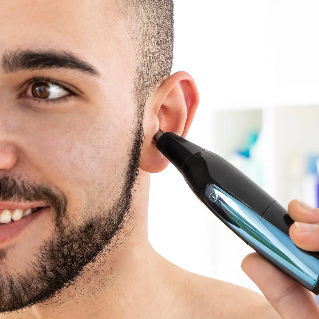 Wiederaufladbarer Ergonomischer 4 in 1 Rasierapparat Trimfor – Detailansicht 5