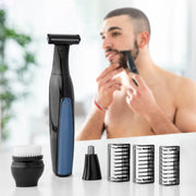 Wiederaufladbarer Ergonomischer 4 in 1 Rasierapparat Trimfor