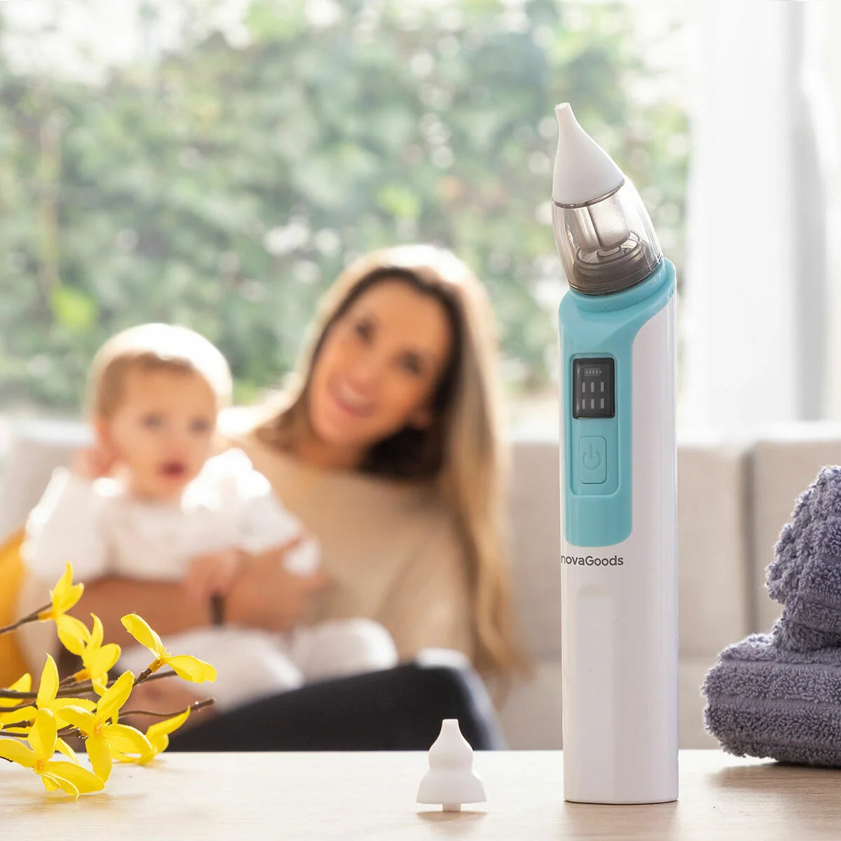 Wiederaufladbarer Nasensauger für Babys Nizi – ausgewählte Produktansicht