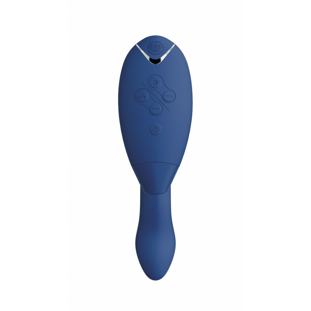 Womanizer WOM171-BLUE Vibrator – Gebogen & Wasserfest - Erotik Shop
