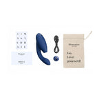 Womanizer WOM171-BLUE Vibrator – Gebogen & Wasserfest - Erotik Shop