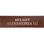 Braunes Xerjoff Alexandria III Etikett auf dem luxuriöser unisex-duft Parfüm 2 ml