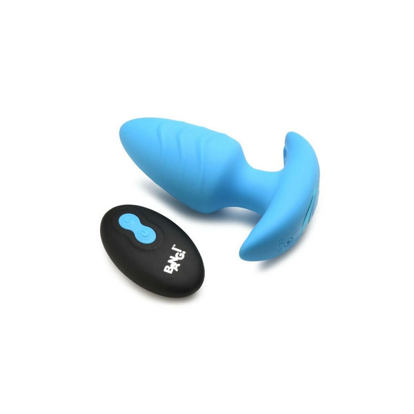 XR Anal Plug Blau mit Fernbedienung und Vibration - Erotik Shop
